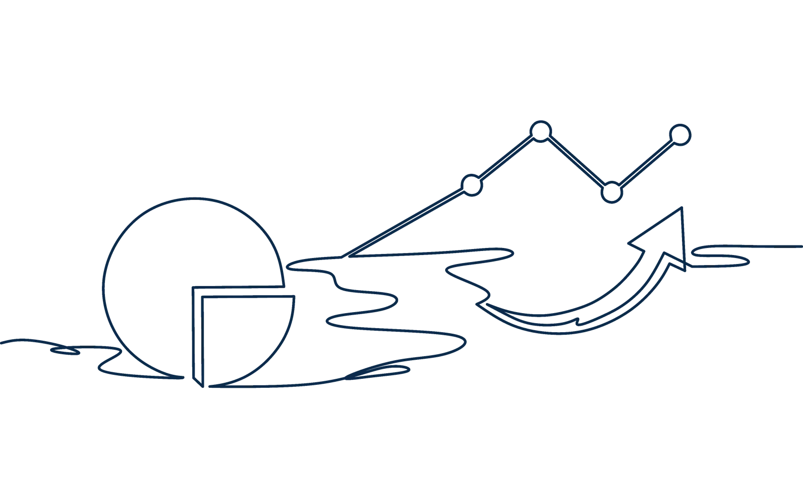 Line drawing illustrating Archer's flat per-member-per-month pricing model — no per-visit billing.